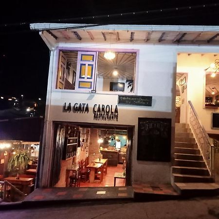 Hostal Restaurante La Gata Carola Salento Kültér fotó