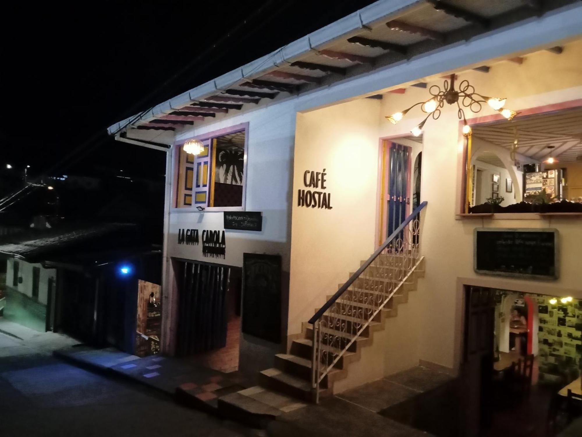 Hostal Restaurante La Gata Carola Salento Kültér fotó