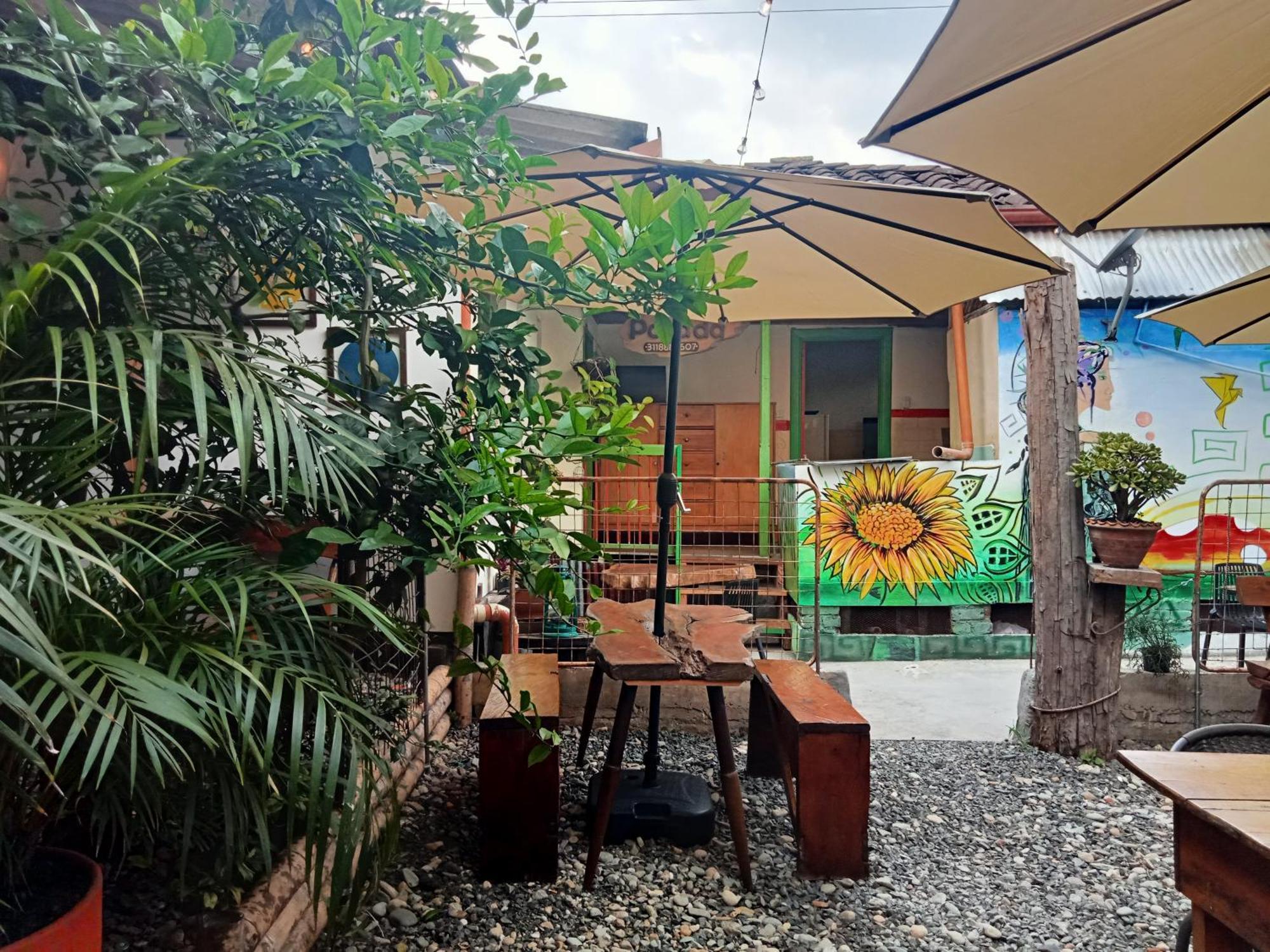 Hostal Restaurante La Gata Carola Salento Kültér fotó